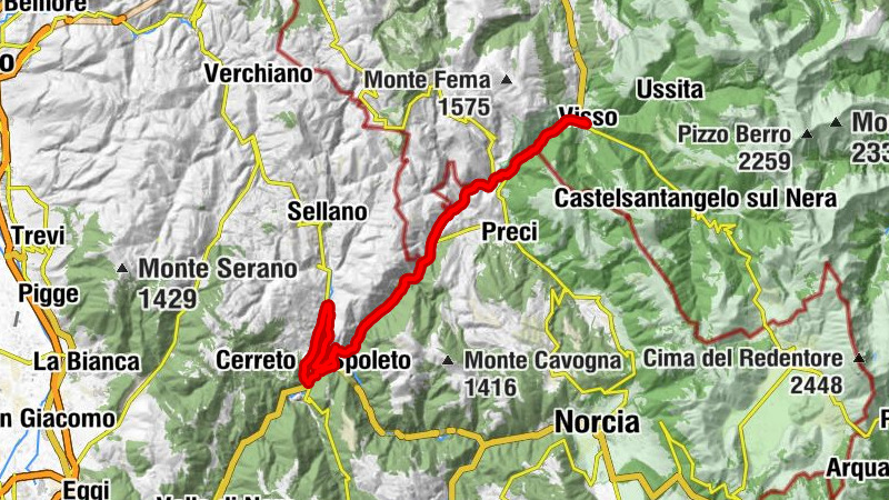 Trattoria del Cacciatore - Borgo Cerreto - Cerreto di Spoleto - San Paterniano