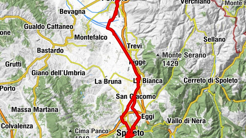 Foligno - San Gregorio Maggiore - Santa Maria delle grazie - Sant'Eufemia