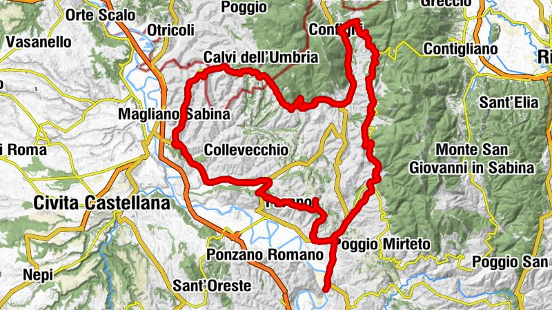 Poggio Mirteto - Poggio Mirteto Scalo - Borgo S.Antonio