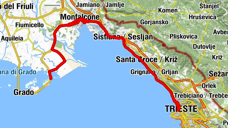 Al Casone - Da Renata - Chiesa di San Bartolomeo / Cerkev Svetega Jerneja - Chiesa di San Nicolò dei Greci