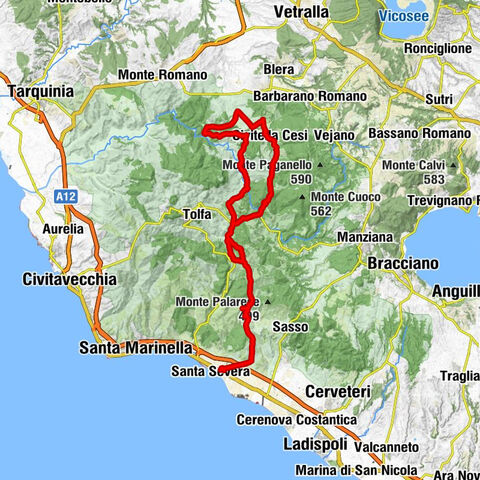Santa Severa - Santa Severa Nord - San Leonardo - Monte S. Ansino