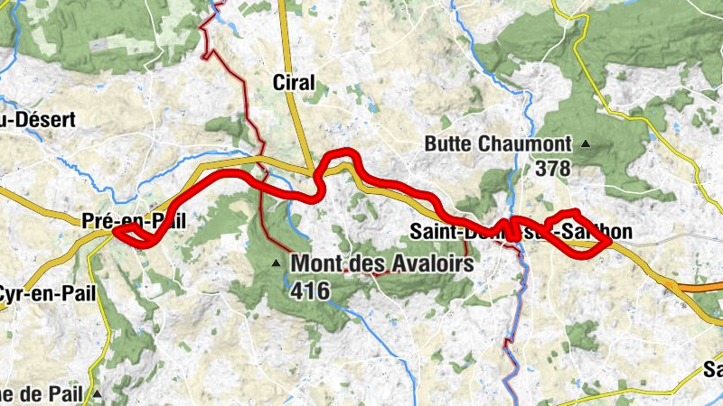 Église Sainte-Thérèse - Le Comptoir - Le Moulin de la Forge - Pré-en-Pail