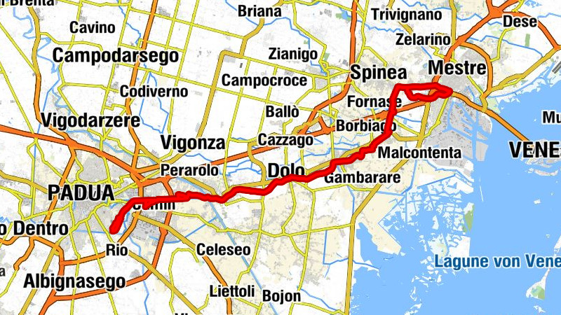 Venezia Mestre - Chiesa di Santa Maria Maddalena - Dom in Honorem - Chiesetta San Pietro di Stra - Tomba Famiglia Conti