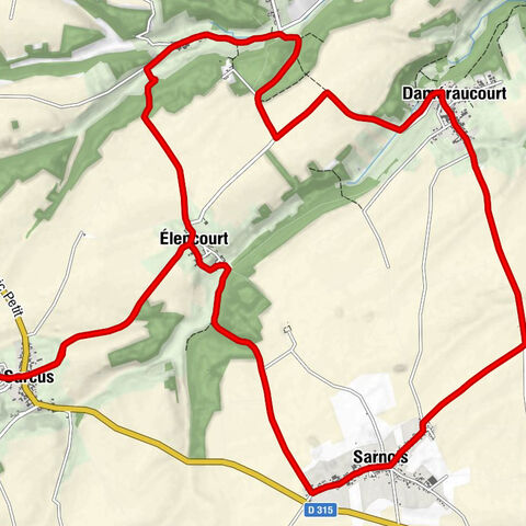 Sarcus - Chapelle Saint-Pierre et Saint-Paul - Église Saint-Vaast - Église Saint-Denis