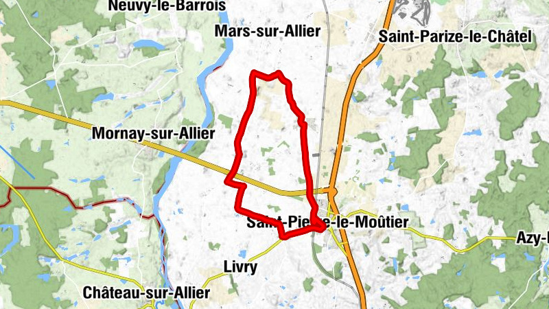 Le Champ du Puits - Faubourg de Livry - Saint-Pierre-le-Moûtier - Le Crot Patin