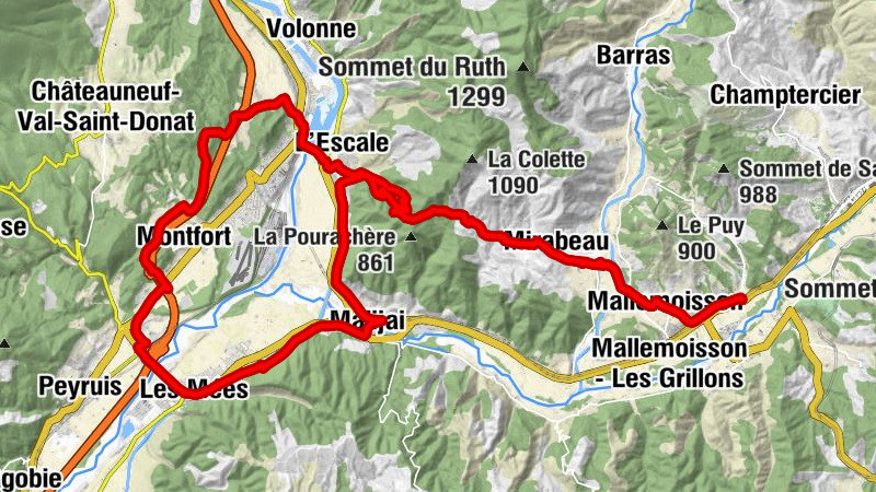 Aiglun - Église Sainte-Delphine - Les Grées - Église Notre-Dame