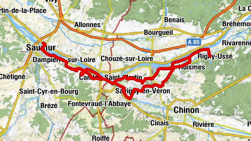 Saumur - Chapelle Saint-Jean - Église Notre-Dame des Ardilliers - Église Saint-Fiacre