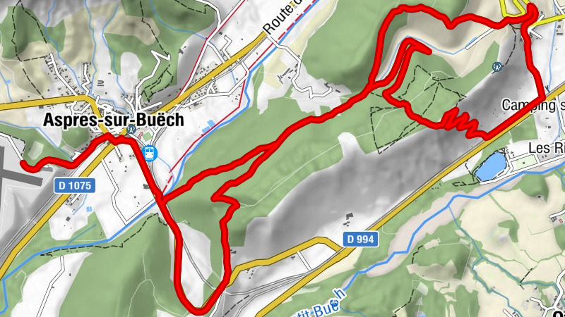 Aspres-sur-Buëch - Serre la Croix - Saint-Marcellin