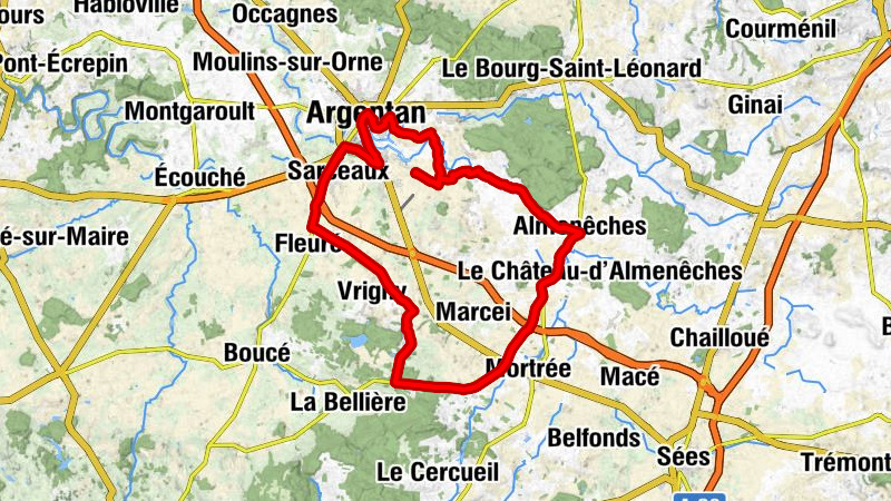 Juvigny-sur-Orne - Église Saint-Germain - Église Notre-Dame-de-l'Assomption - Almenêches