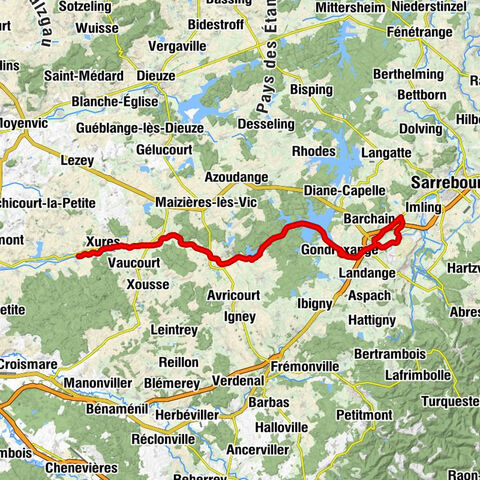 Bébing - Église Saint-Luc - Col des Français - Église Saint-Nicolas