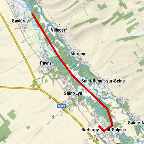 Barberey-Saint-Sulpice - Le Vieux Canal - Le Grosley