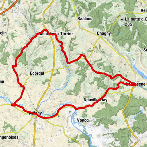 Chesnois-Auboncourt - Église Saint-Brice - Église Saint-Nicolas - Église Sainte-Catherine
