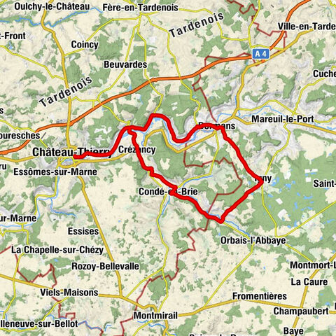 Château-Thierry - Église Saint-Georges - Église de la Nativité-de-la-Vierge - Église Saint-Médard