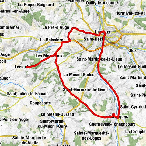 Les Monceaux - Église Saint-Jean - Église Saint-Martin - Église Saint-Désir