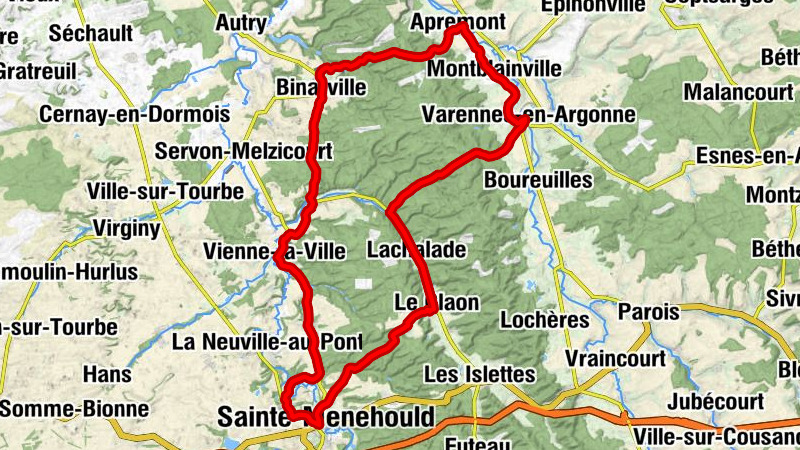 Apremont - Église Saint-Étienne - Église Saint-Pierre et Saint-Paul - Église de la Purification-de-la-Vierge