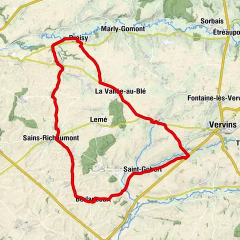 Église Saint-Martin - Église Saint-Jean-Baptiste - Église Saint-Michel - La Vallée-au-Blé