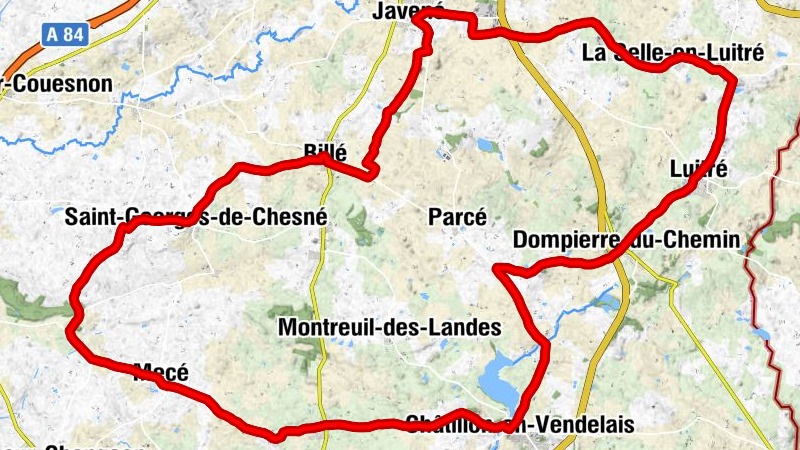 Le Bois Gros - Église Saint-Jean - Église Saint-Martin - Javené