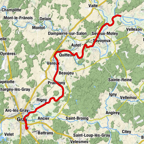 Gray - Restaurant de la Plage - Prantigny - la plage autet