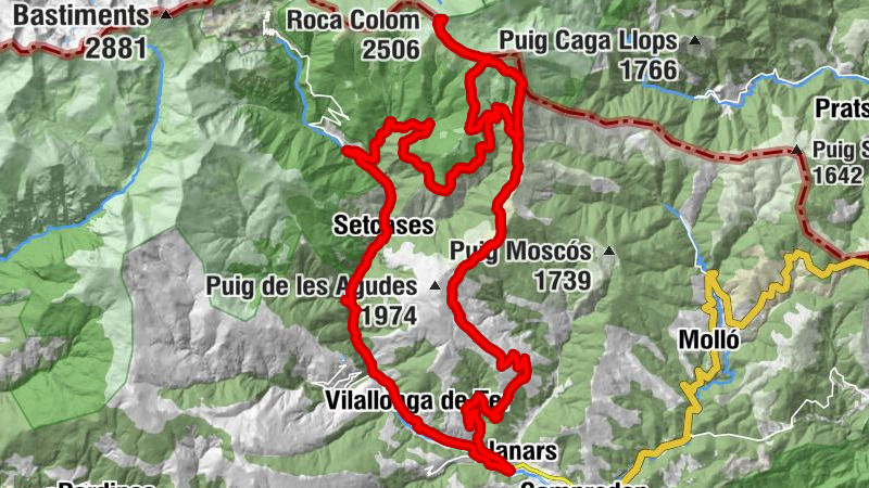 Font del Vivé - Roca Colom - la Roca - Setcases