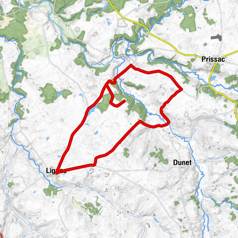 Prissac - Les Brots - Beauvais - Lignac