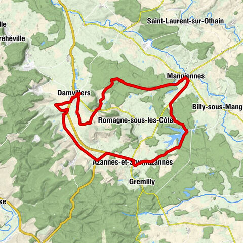 Église Saint-Rémi - Église Saint-Maurice - Église Saint-Hilaire - Mangiennes