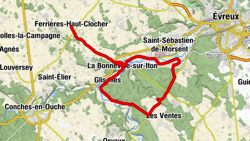 Ferrières-Haut-Clocher - Église Sainte-Christine - La Bretonnière - Église Saint-Pierre