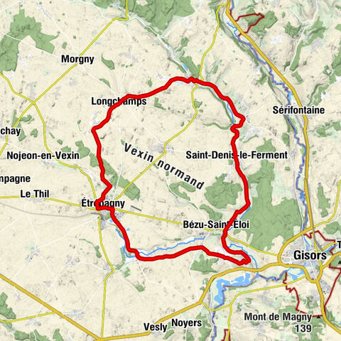 Église Saint-Gervais - Saint-Protais - Église Saint-Martin - Église Saint-Maclou - Provemont