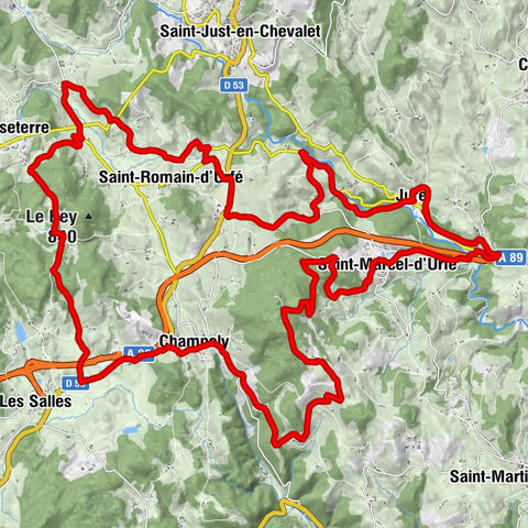 Mérange - Coavoux - Les Barges - La Chapelle