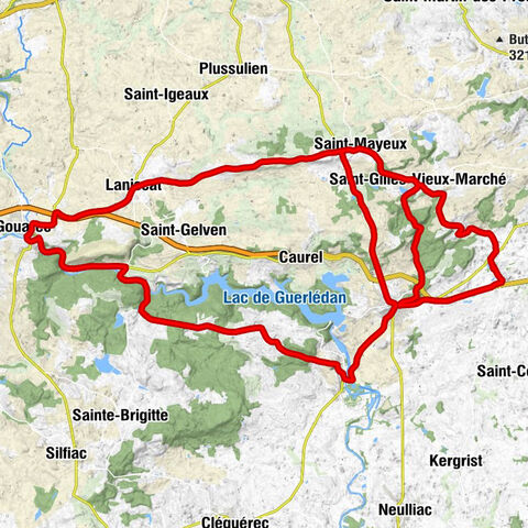 La Gare - Bar Hôtel Restaurant de la Vallée - Église Saint-Mayeux - Saint-Guen