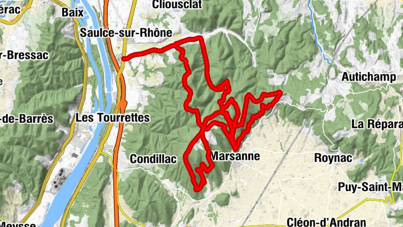 Les Reys - Chevalier - Serre - Col de Chapoutet