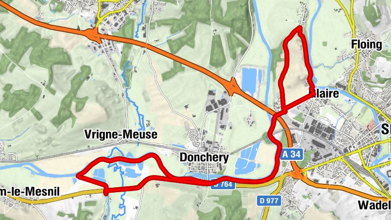 Pont à Bar - La Croix Charlet - Villette - Glaire