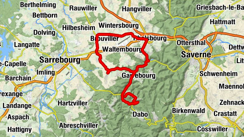 Église Saint-Louis - Chapelle Sainte-Odile - Église Saint-Michel - Église Saint-Martin