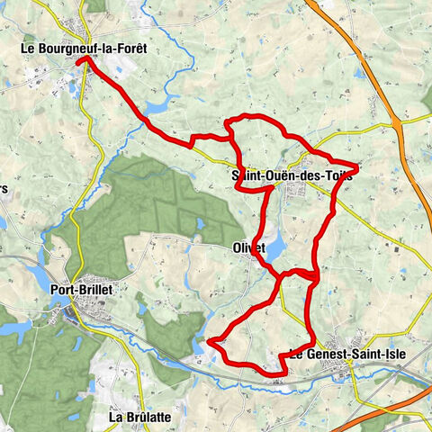 L'Alica - La Chaîne - Église Saint-Laurent - Le Bourgneuf-la-Forêt