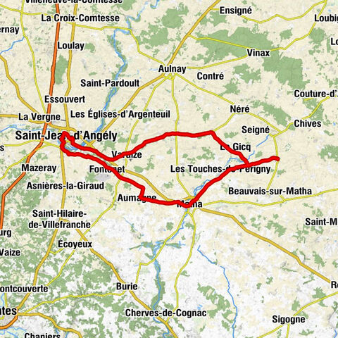 Bazauges - La Borderie - Les Chérauds - Église Notre-Dame-de-l'Assomption