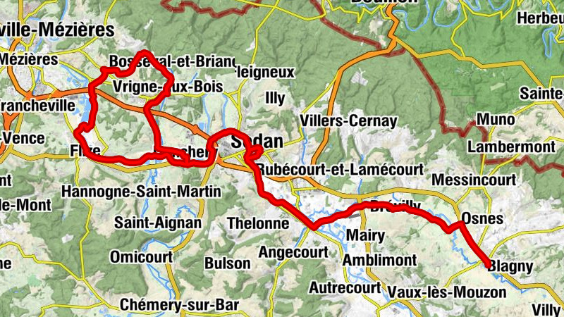 Carignan - Église Sainte-Onésime - Église Saint-Remi - Église Saint-Brice