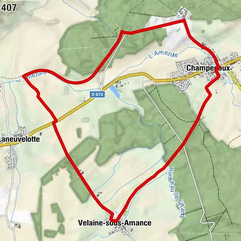 Velaine-sous-Amance - Champenoux