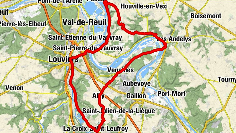 Église Saint-Paul - Église Saint-Pierre de Fontaine-Heudebourg - Église Saint-Martin - Église Saint-Sauveur