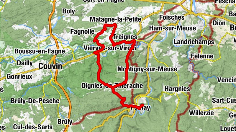 Fumay - Église Saint-Remi - Église Saints-Valère-et-Rufin - Sous la voute
