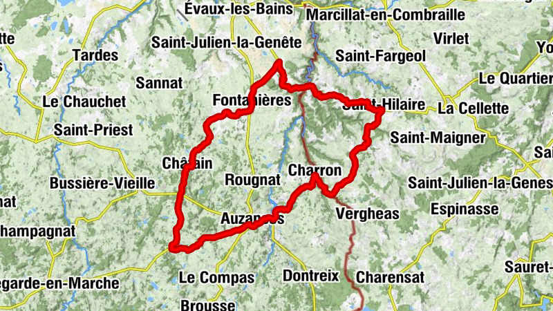 Neuvialle - Église Notre-Dame-de-la-Route - Puy de Croze - Château de Vauchaussade