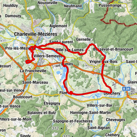 Etoile de Chine - Église Saint-Remi - Église Saint-Laurent - Flunch