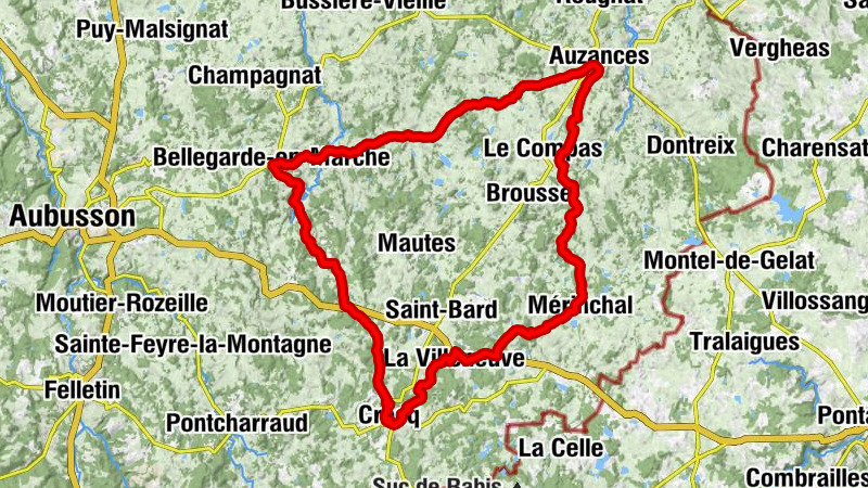 La Villeneuve - Église Saint-Laurent - Église Saint-Médard - Église Saint-Pardoux