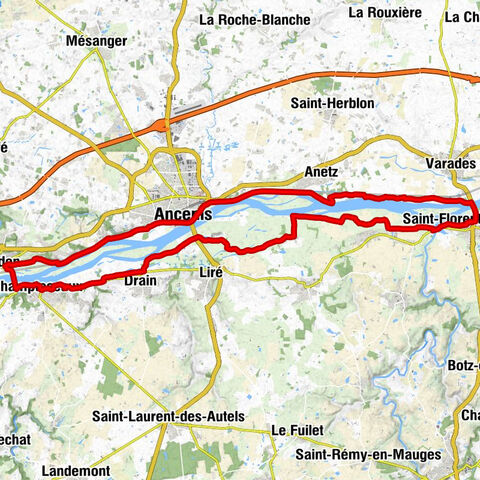 Saint-Florent-le-Vieil - La Meilleraie - Le Bois Vert - Ancenis