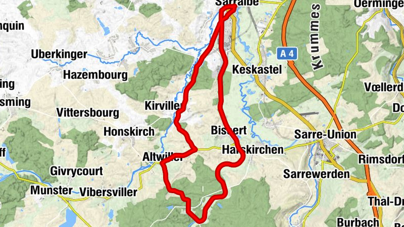 Sarralbe - Bissert - Harskirchen - Église Sainte-Marie-Madeleine