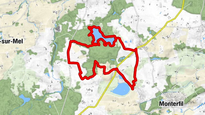 Iffendic - La Plesse - Saint Barthélemy - Trévit