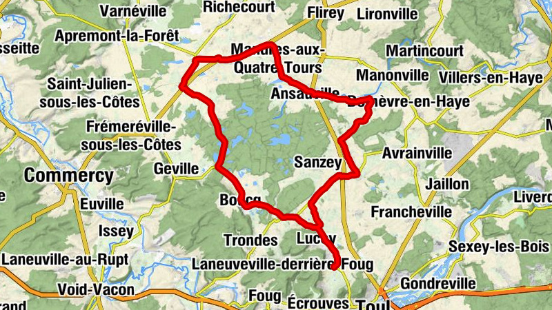 Bruley - Église Saint-Gengoult - Église Saint-Maurice - Église Saint-Martin