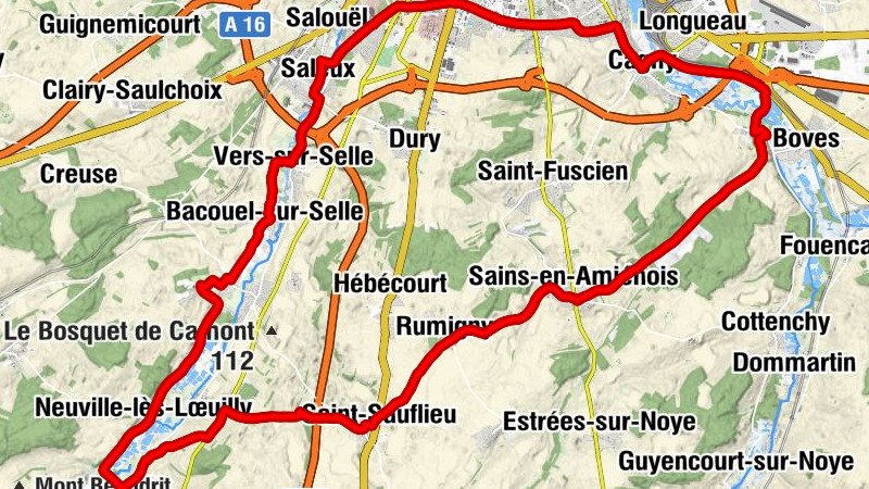 Bacouel-sur-Selle - Amiens - Église Saint-Honoré - Église Saint-Nicolas