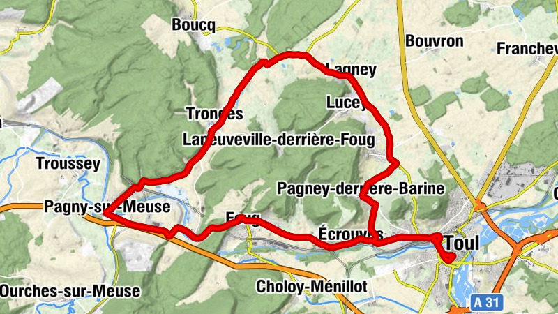 Toul - Église Saint-Remy - Église Saint-Élophe - Église Saint-Brice