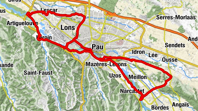 Hiaa - Église Saint-Julien - Église Saint-Vincent-de-Xaintes - Lescar