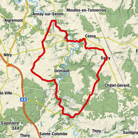 Noyers - Église Saint-Symphorien - Chapelle Saint-Pierre-ès-Liens - Église Notre-Dame