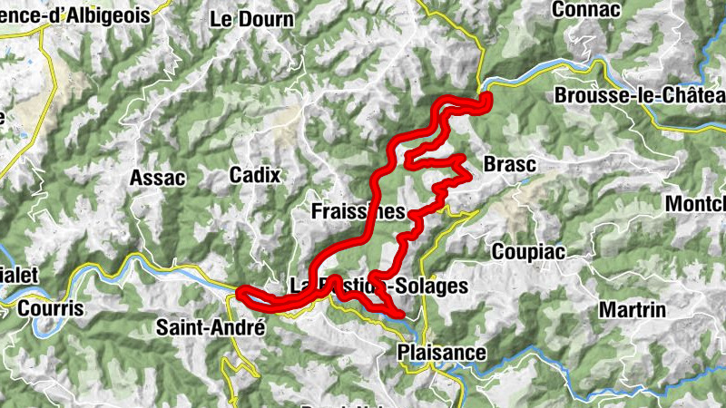 La Bastide-Solages - Église Saint-Pierre-ès-Liens - Aspires - La Capelle